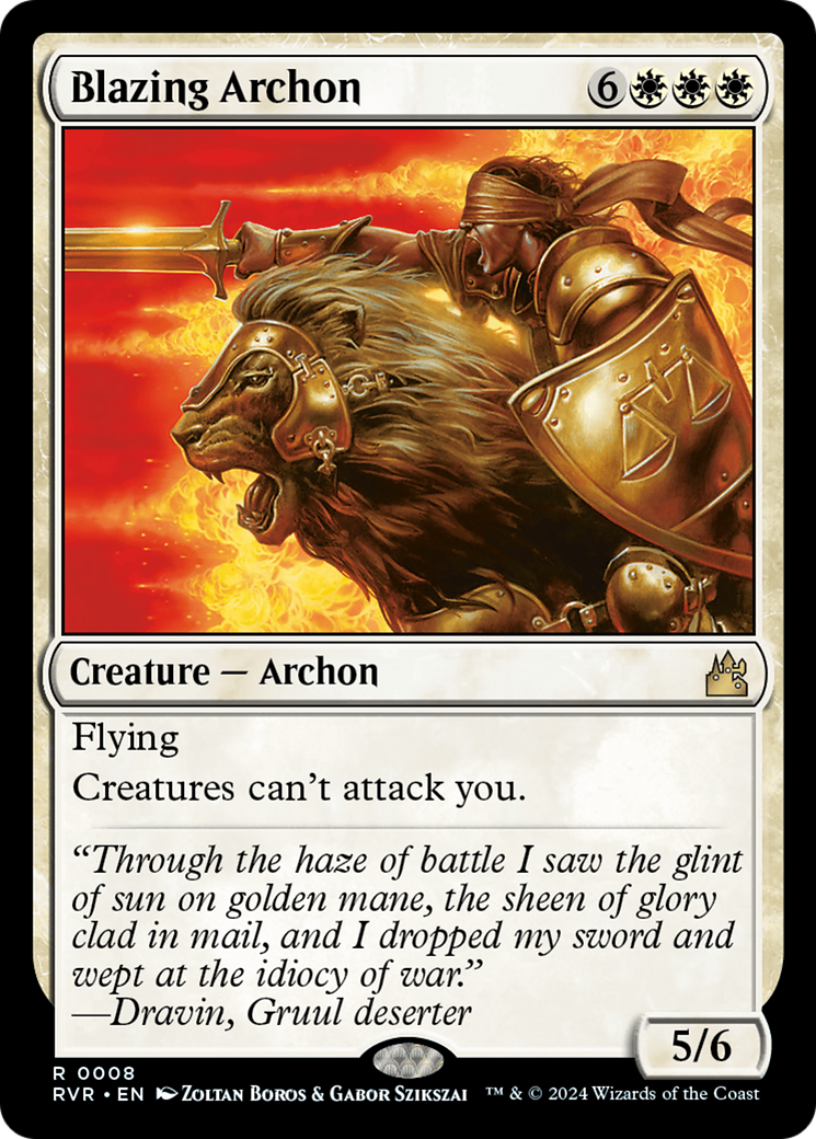 Blazing Archon (RVR-008)
