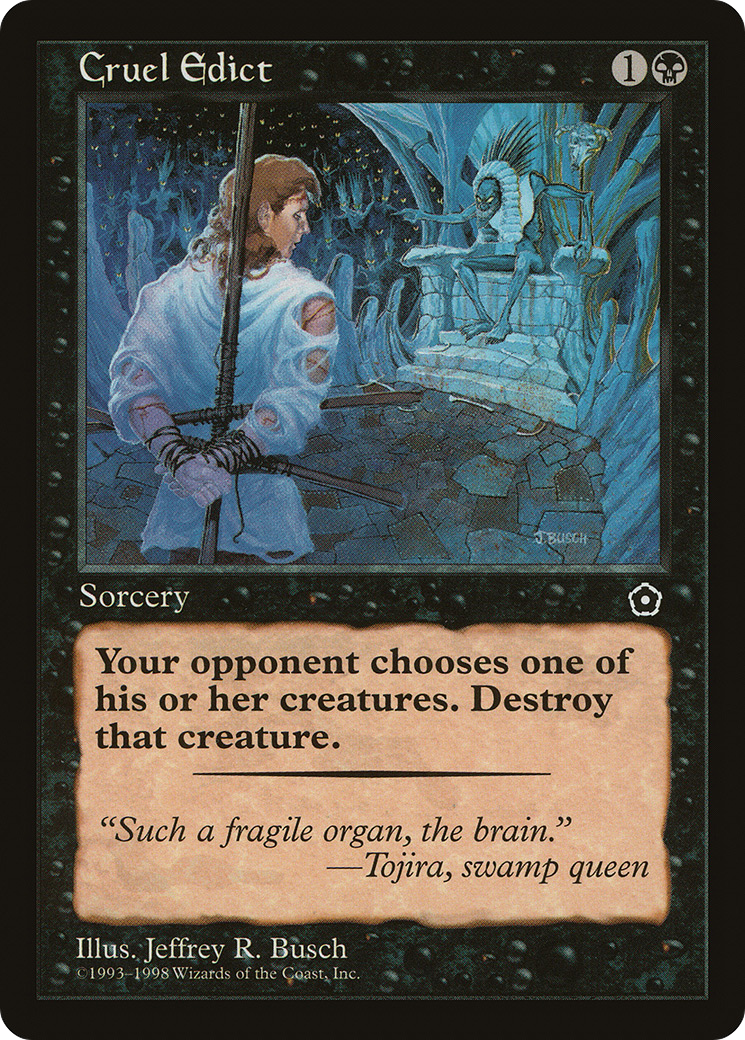 Cruel Edict (P02-067)