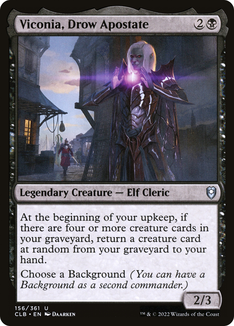 Viconia, Drow Apostate (CLB-156) (Foil)