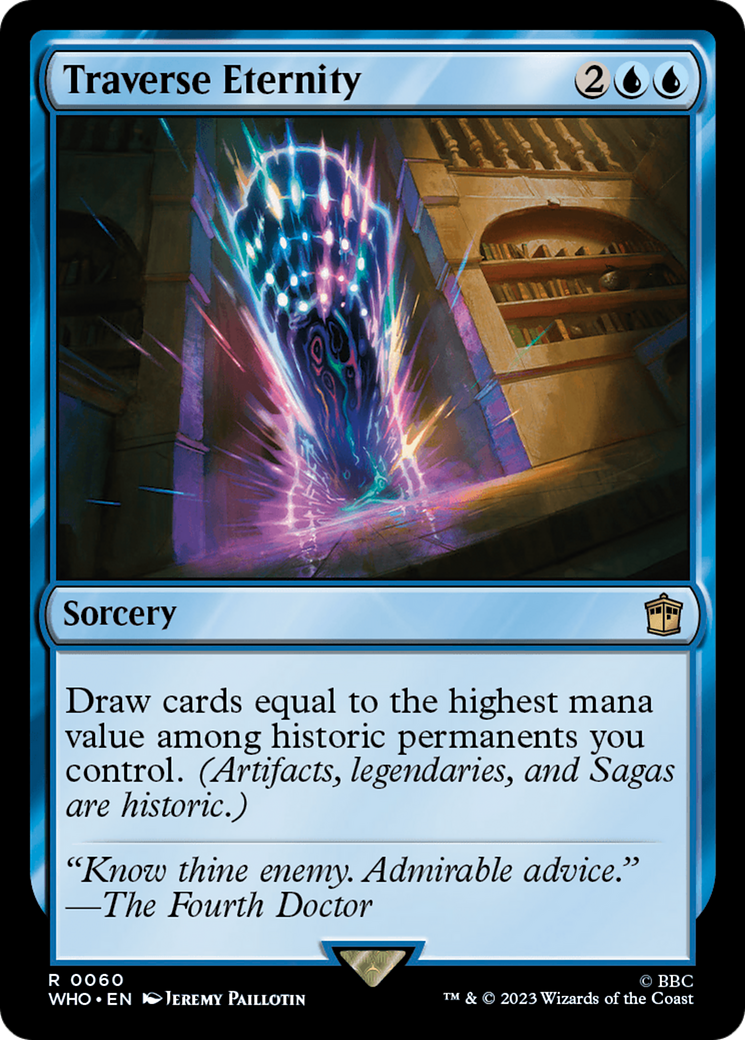 Traverse Eternity (WHO-060) (Foil)
