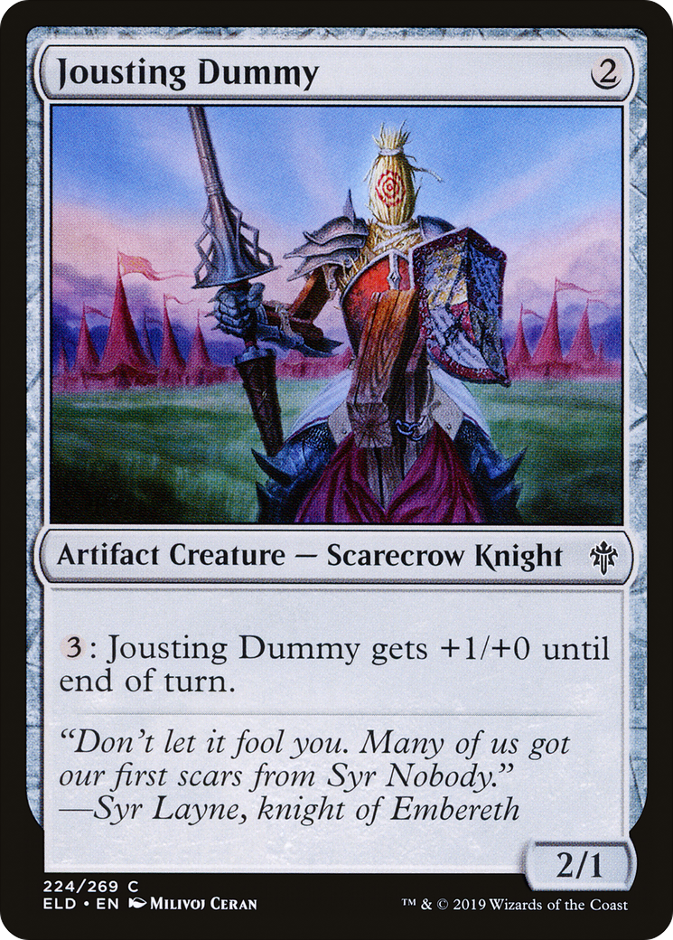 Jousting Dummy (ELD-224) (Foil)