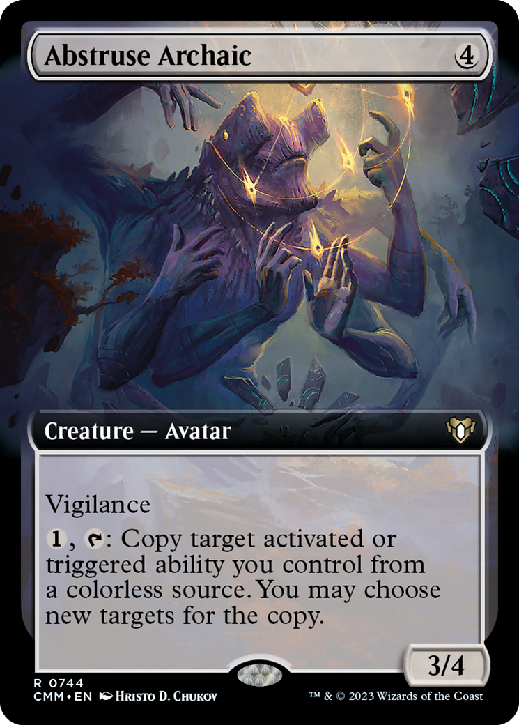Abstruse Archaic (CMM-744) (Extended Art) (Foil)
