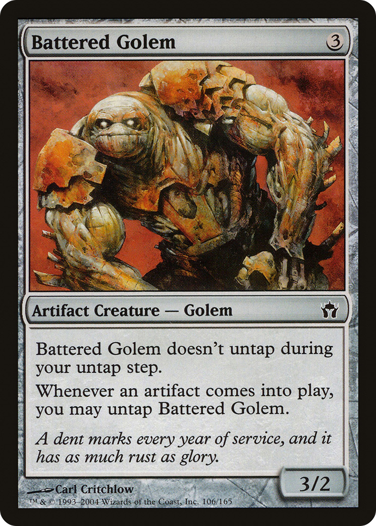 Battered Golem (5DN-106)