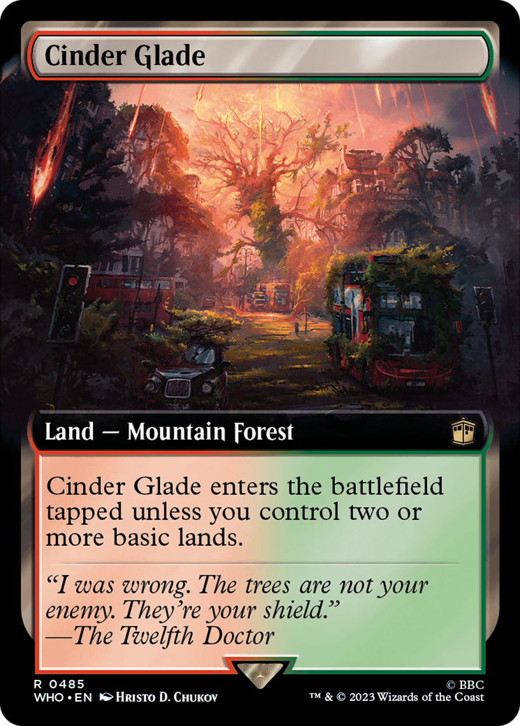 Cinder Glade (WHO-485) (Extended Art) (Foil)