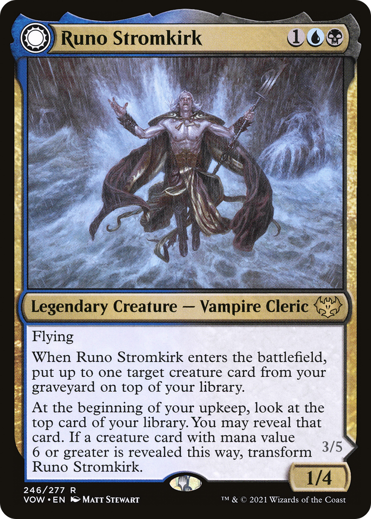 Runo Stromkirk // Krothuss, Lord of the Deep (VOW-246)
