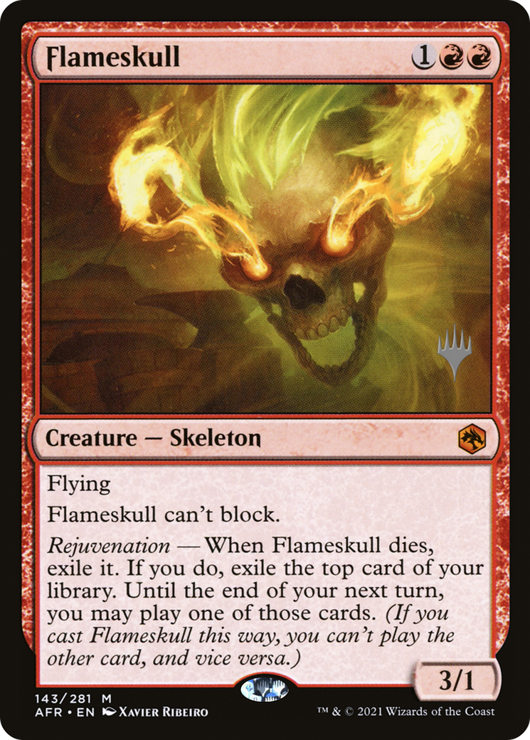 Flameskull (PPAFR-143P)
