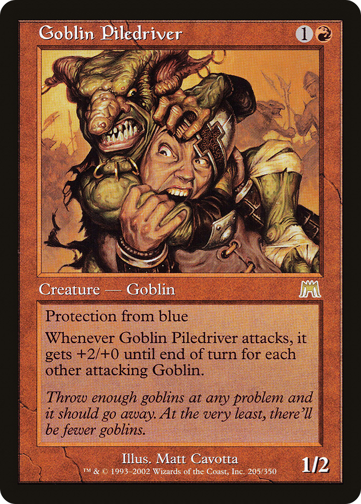 Goblin Piledriver (ONS-205) (Foil)