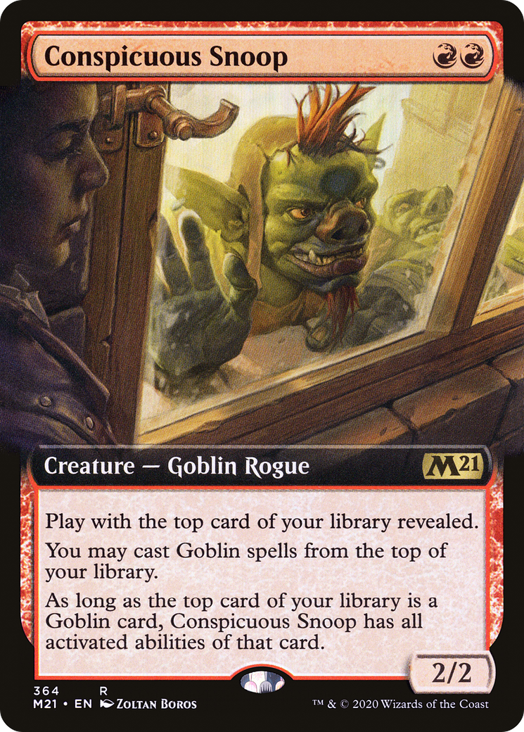 Conspicuous Snoop (M21-364) (Extended Art) (Foil)
