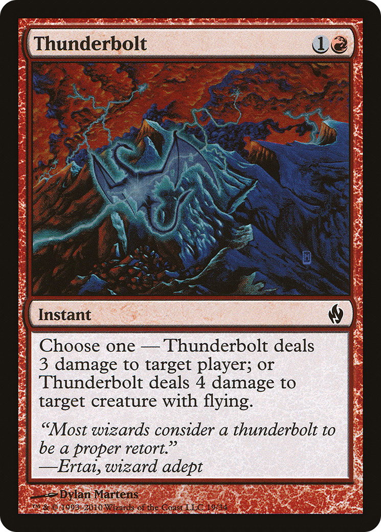Thunderbolt (PD2-019) (Foil)