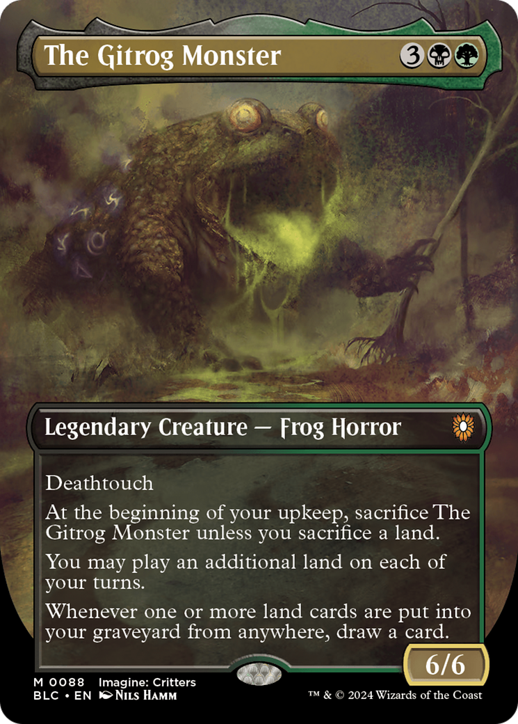 The Gitrog Monster (BLC-088) (Borderless) (Foil)
