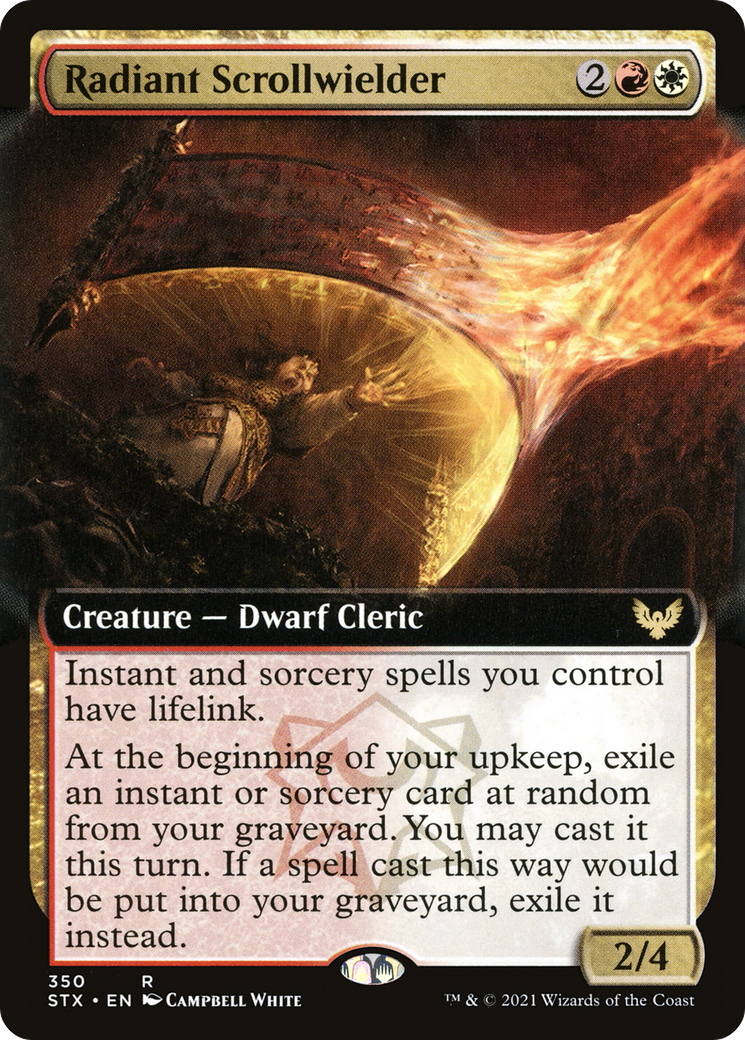 Radiant Scrollwielder (STX-350) (Extended Art) (Foil)