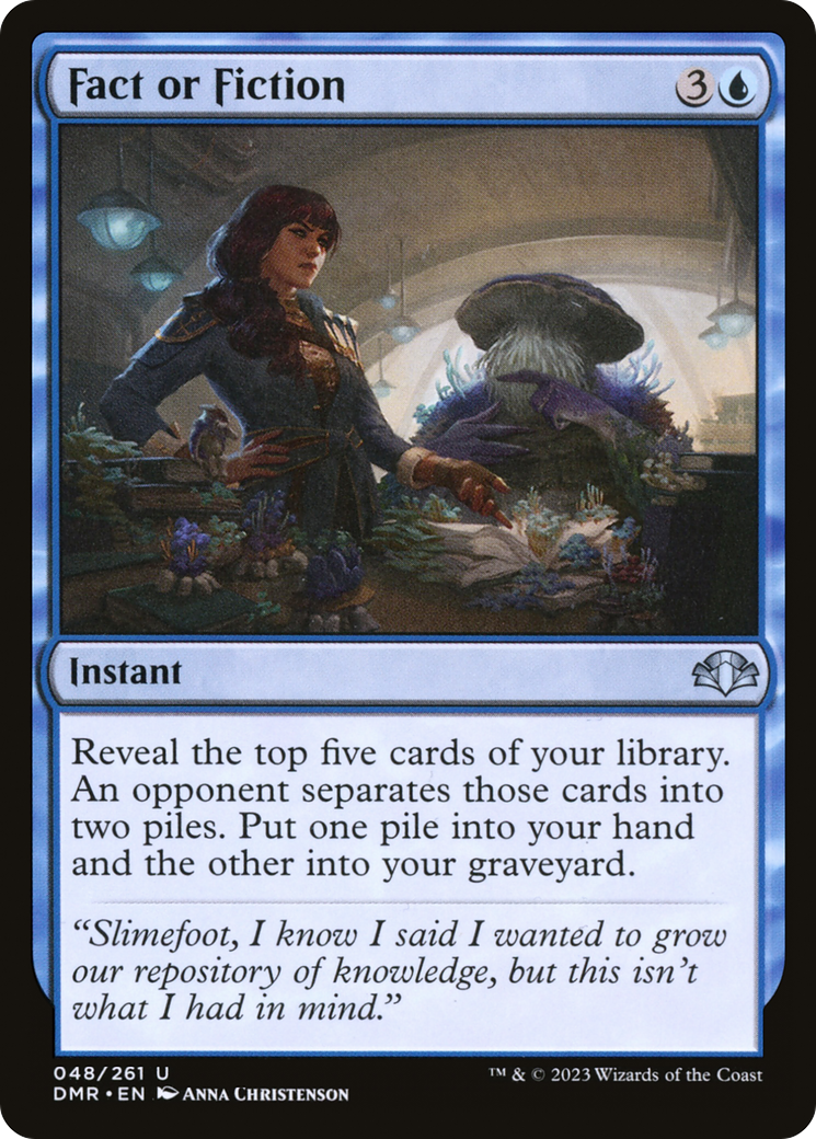 Fact or Fiction (DMR-048) (Foil)