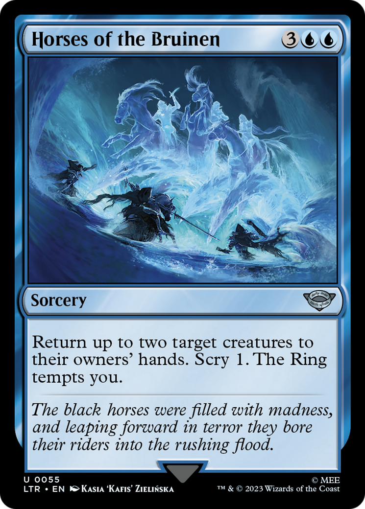 Horses of the Bruinen (LTR-055) (Foil)