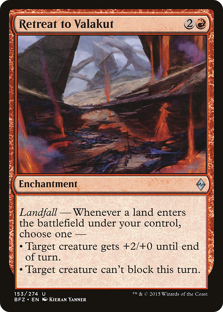 Retreat to Valakut (BFZ-153)
