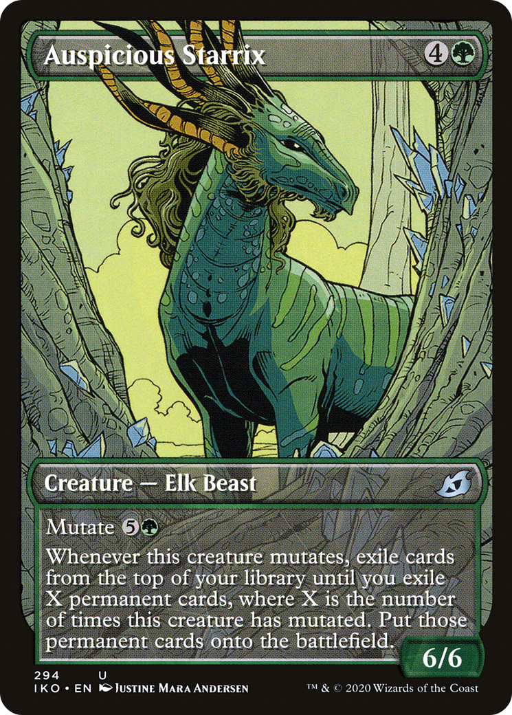 Auspicious Starrix (IKO-294) (Showcase)