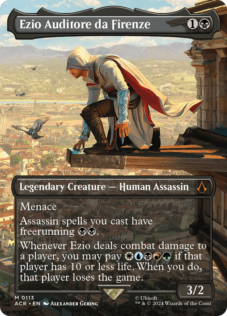 Ezio Auditore da Firenze (ACR-113) (Borderless) (Foil)