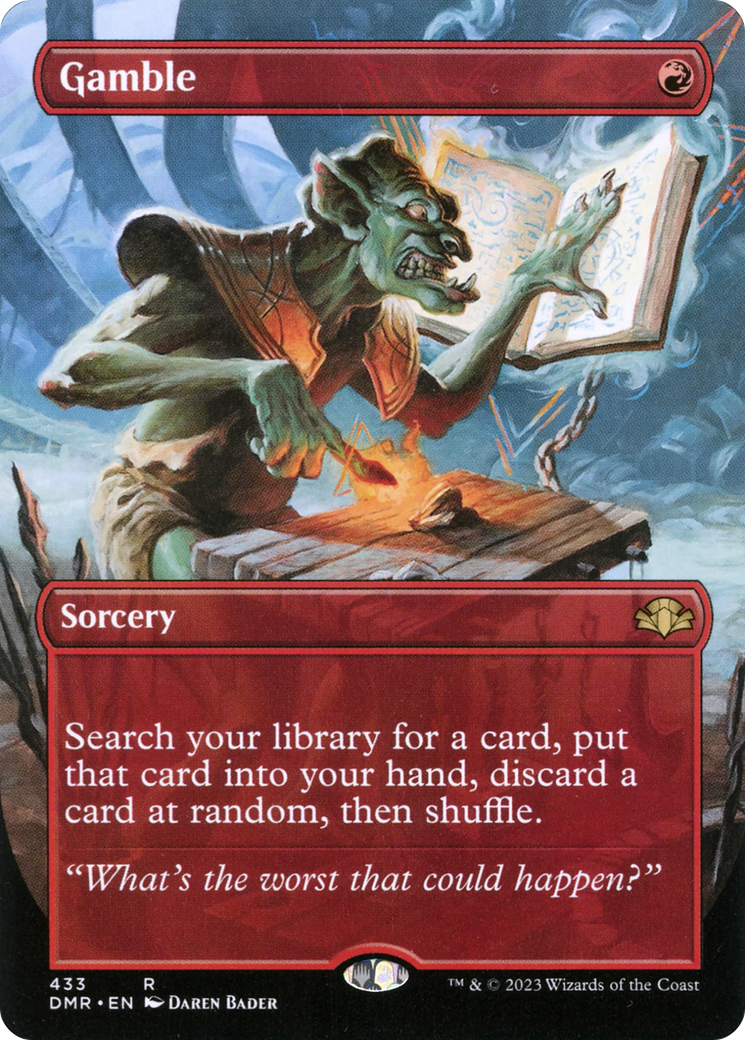 Gamble (DMR-433) (Borderless)