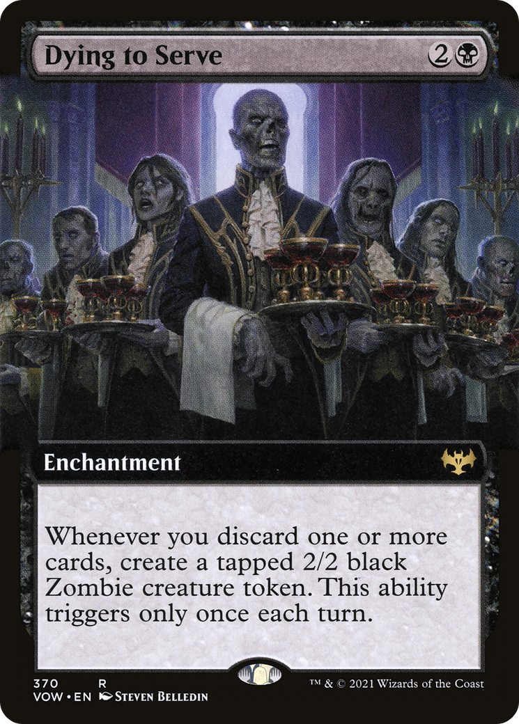 Dying to Serve (VOW-370) (Extended Art) (Foil)