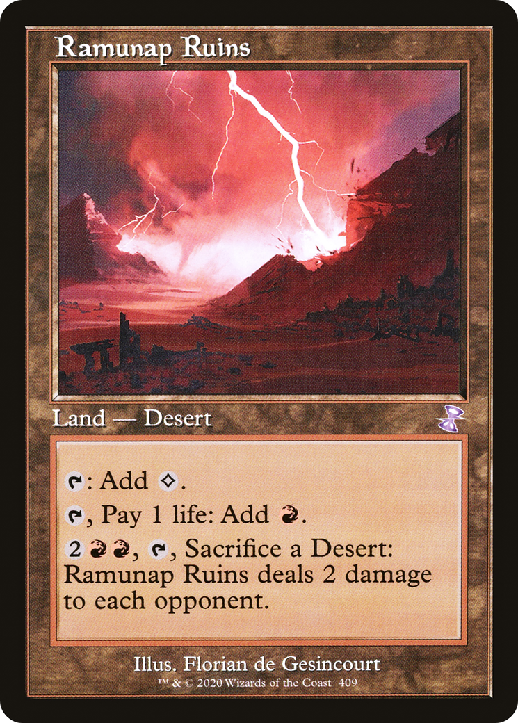 Ramunap Ruins (TSR-409) (Foil)