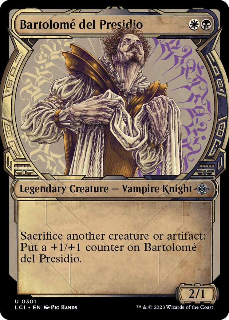 Bartolomé del Presidio (LCI-301) (Showcase) (Foil)