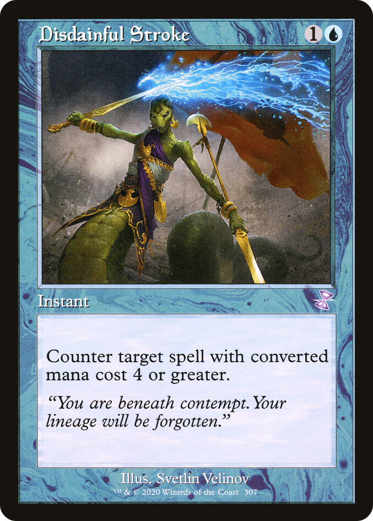 Disdainful Stroke (TSR-307) (Foil)