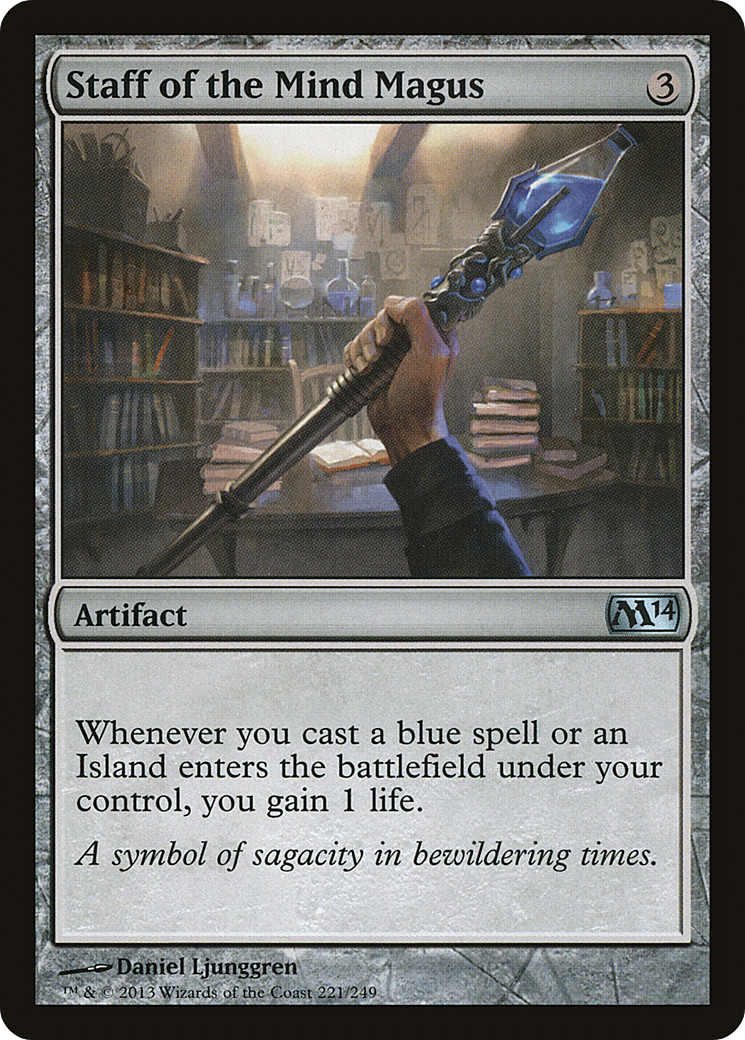 Staff of the Mind Magus (M14-221)