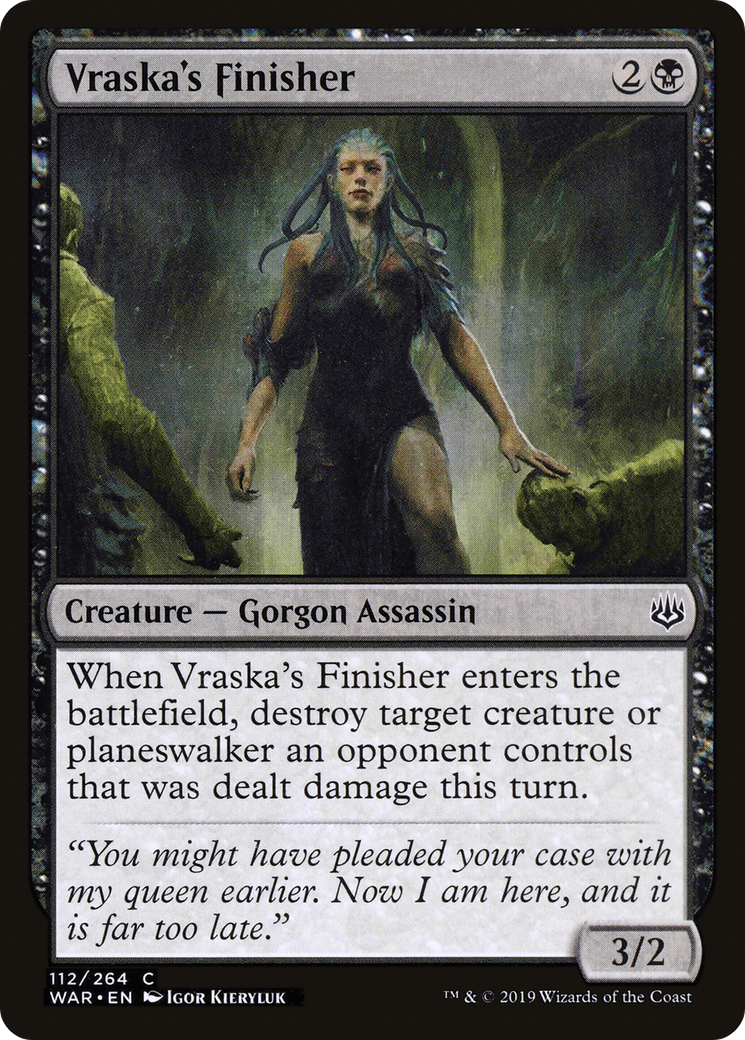 Vraska's Finisher (WAR-112)