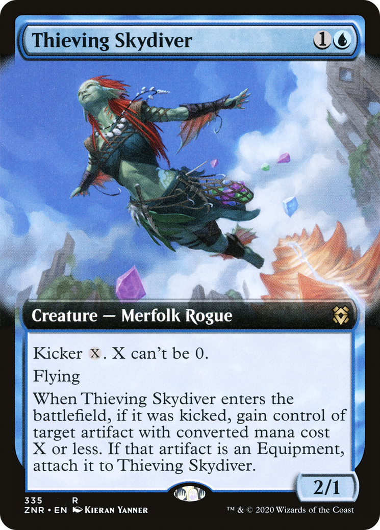 Thieving Skydiver (ZNR-335) (Extended Art)