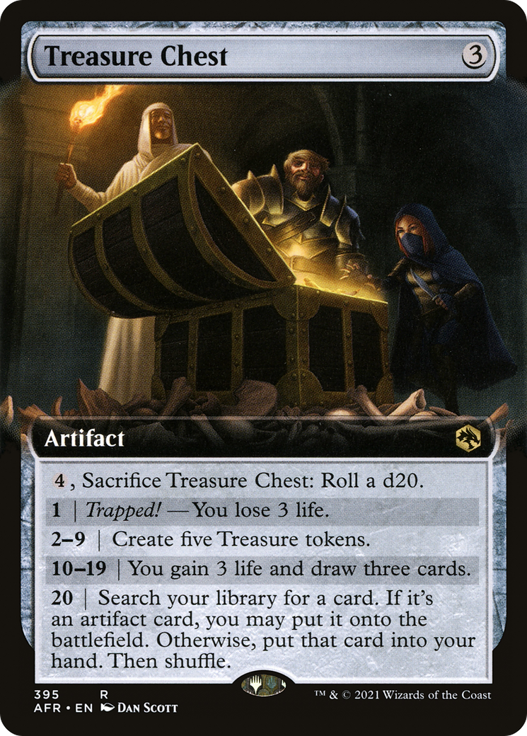 Treasure Chest (AFR-395) (Extended Art) (Foil)