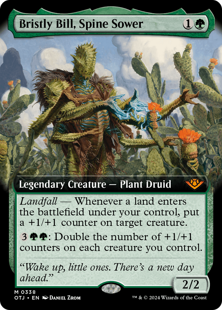 Bristly Bill, Spine Sower (OTJ-338) (Extended Art)
