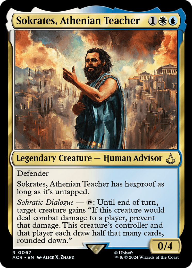 Sokrates, Athenian Teacher (ACR-067) (Foil)