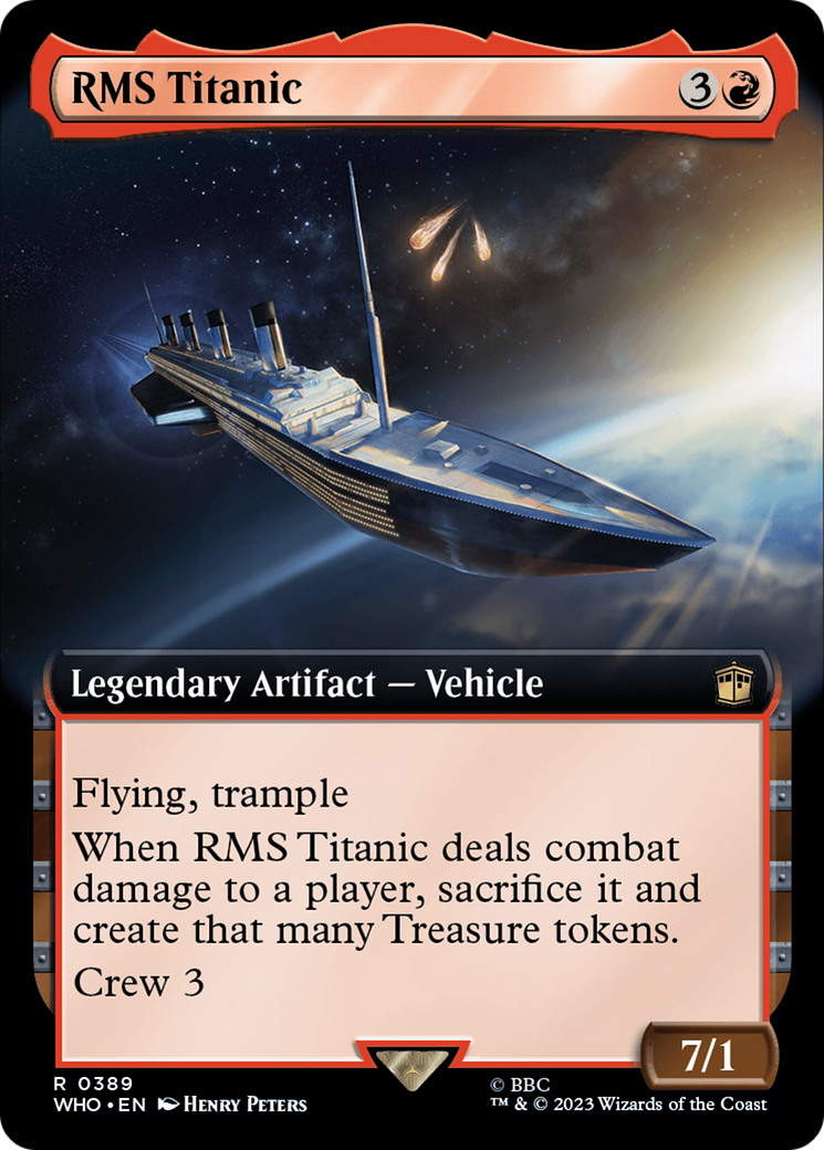 RMS Titanic (WHO-389) (Extended Art) (Foil)