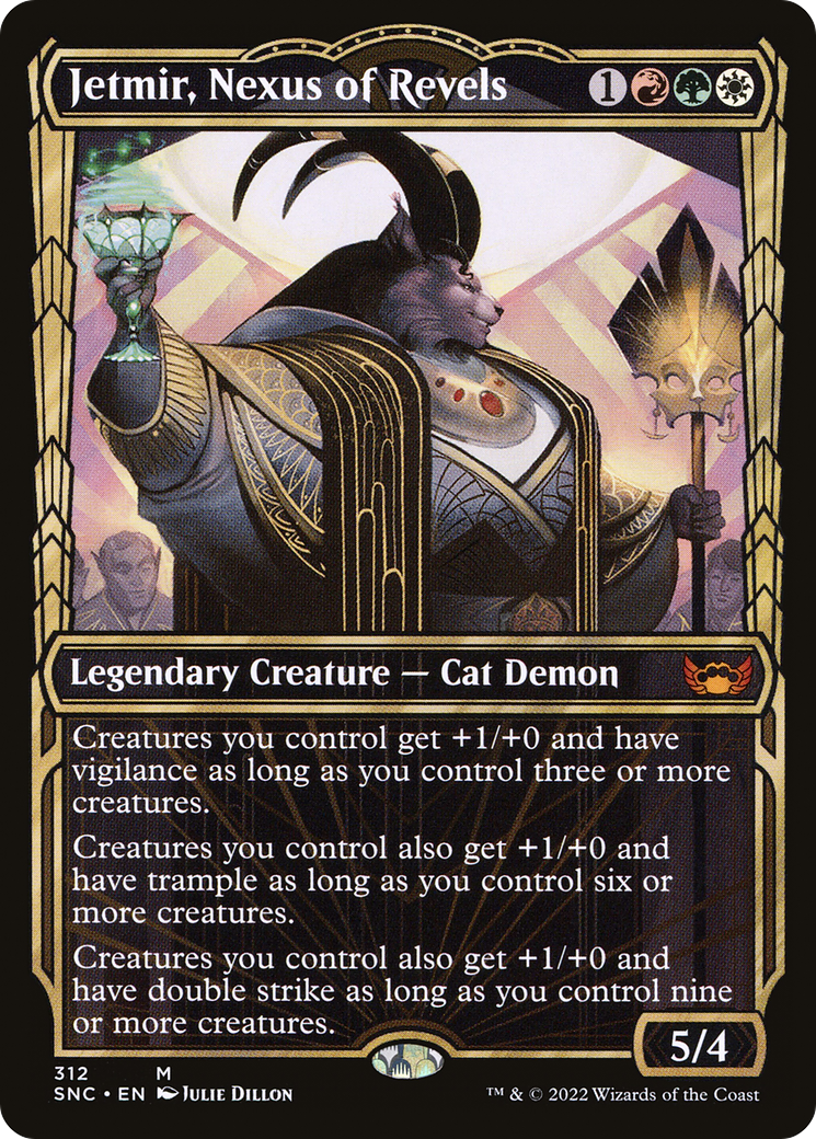 Jetmir, Nexus of Revels (SNC-312) (Showcase) (Foil)