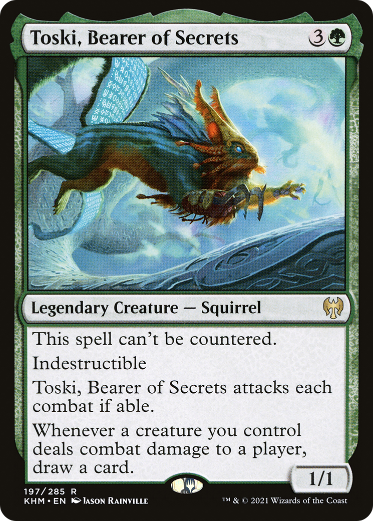 Toski, Bearer of Secrets (KHM-197) (Foil)