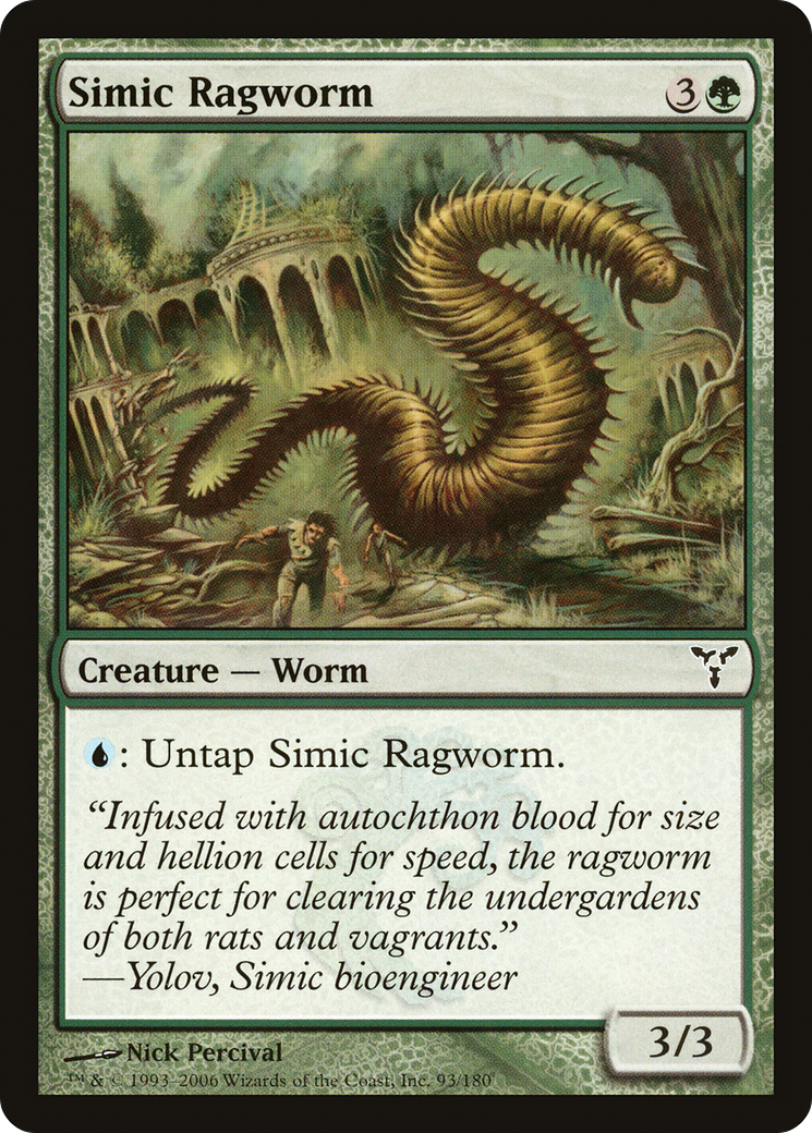 Simic Ragworm (DIS-093) (Foil)
