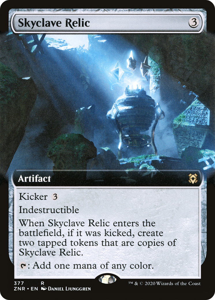 Skyclave Relic (ZNR-377) (Extended Art) (Foil)