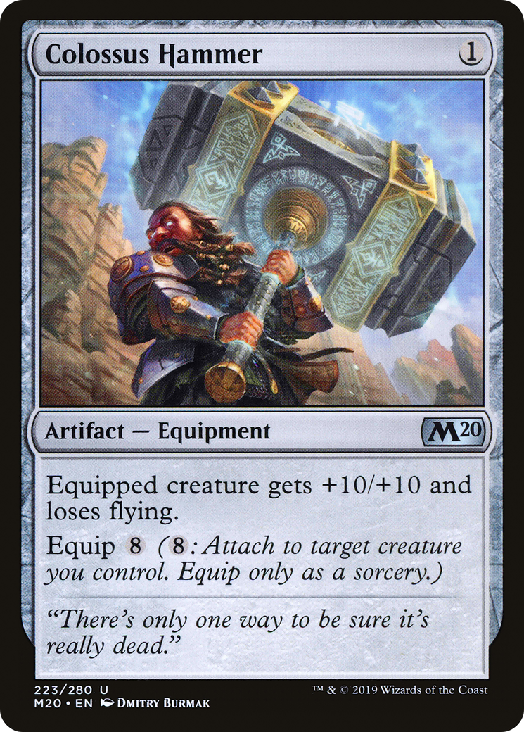 Colossus Hammer (M20-223) (Foil)