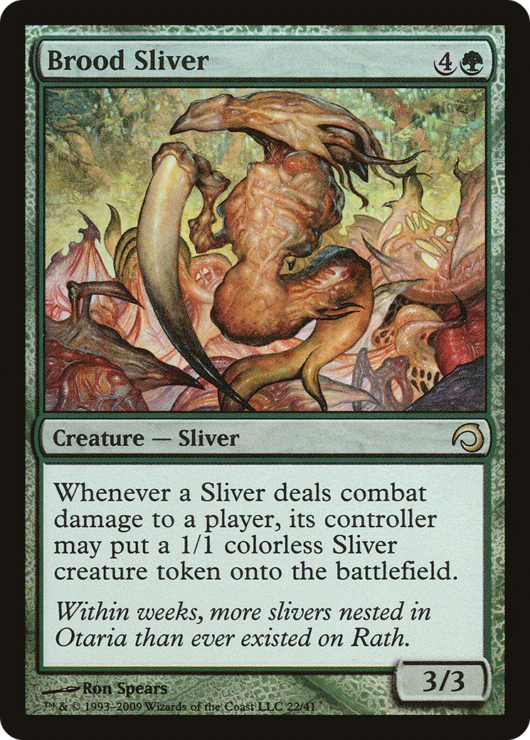 Brood Sliver (PDS-022) (Foil)
