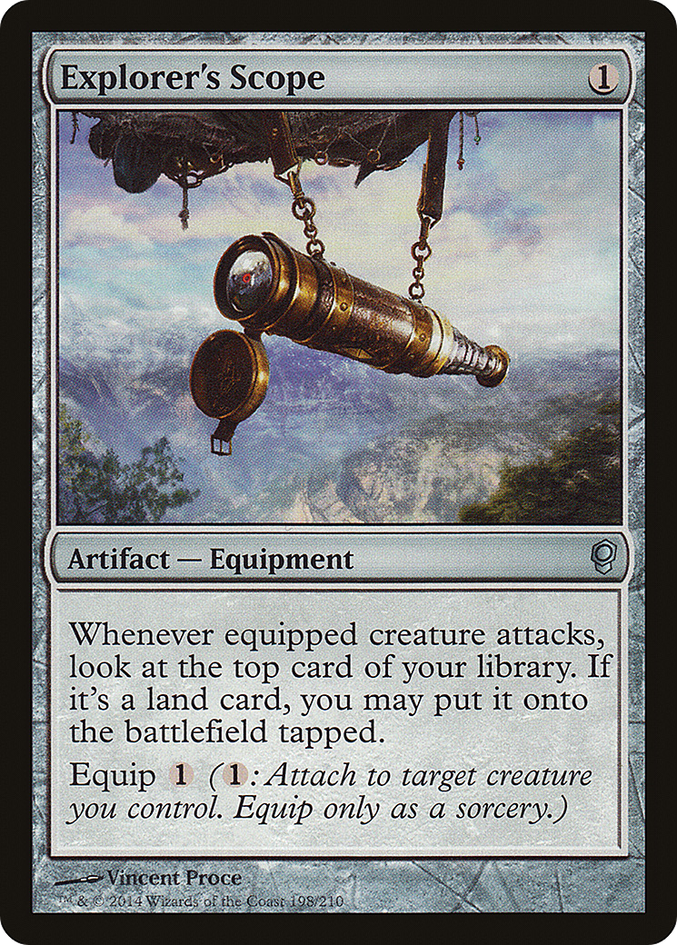Explorer's Scope (CNS-198) (Foil)