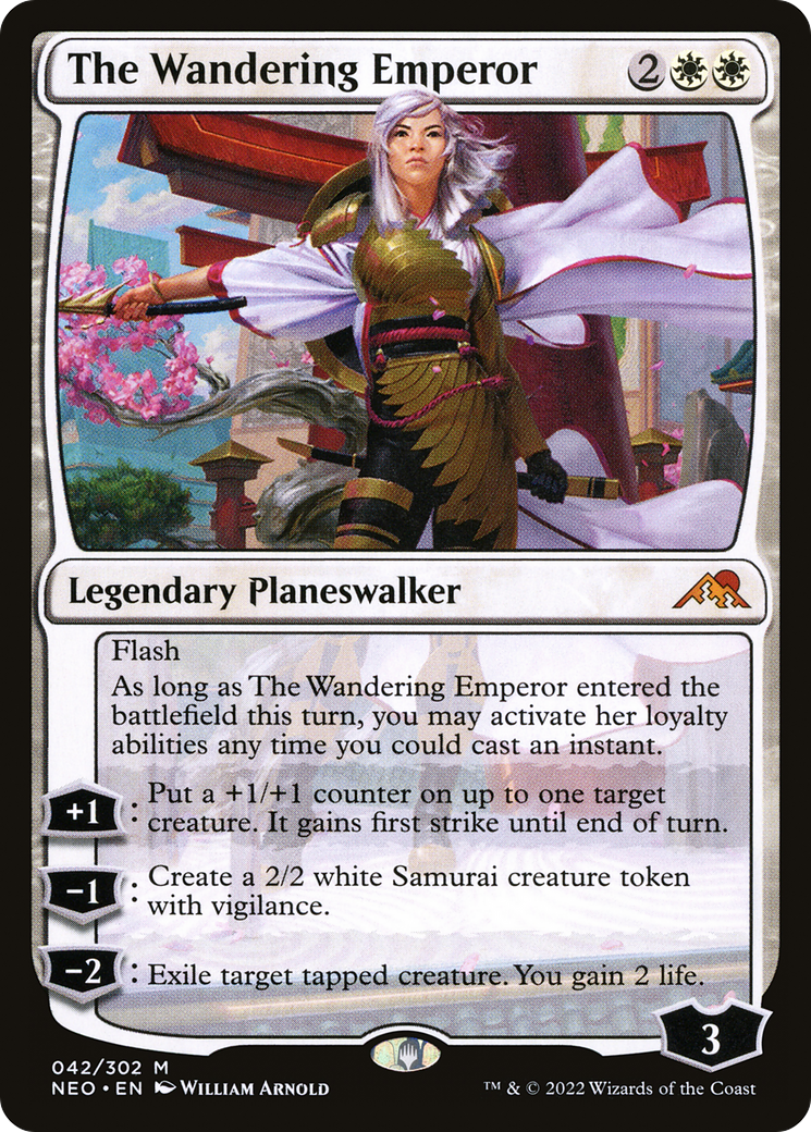The Wandering Emperor (NEO-042) (Foil)