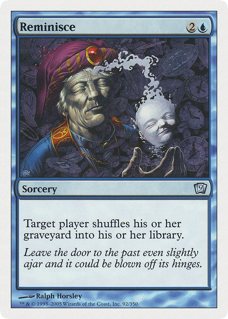 Reminisce (9ED-092★) (Foil)