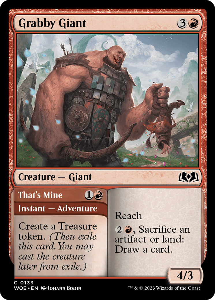 Grabby Giant // That's Mine (WOE-133)