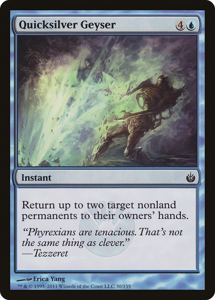 Quicksilver Geyser (MBS-030) (Foil)