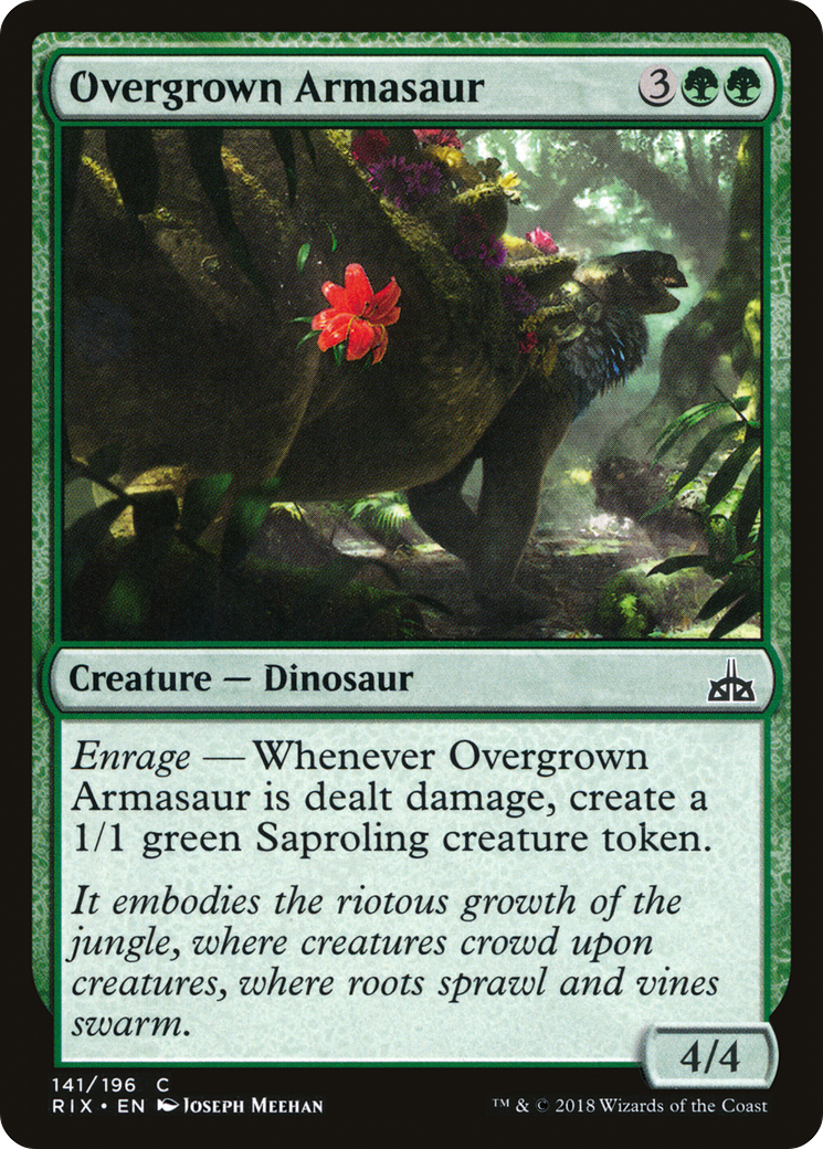 Overgrown Armasaur (RIX-141)
