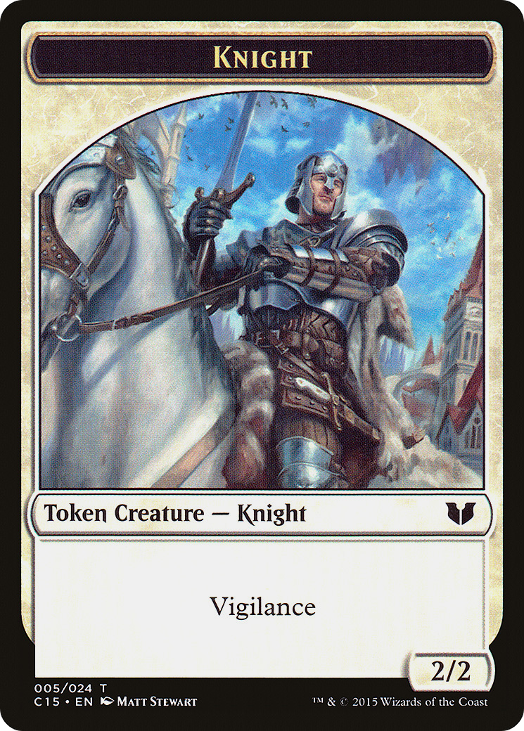 Knight Token (C15-5 // 23)