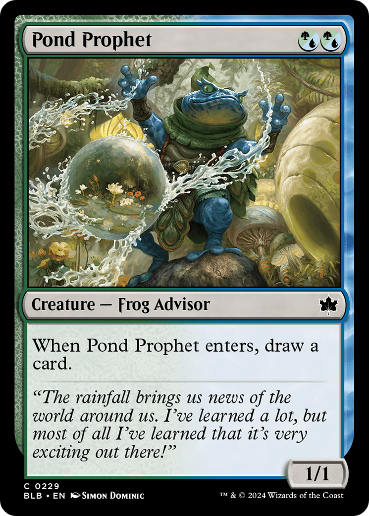Pond Prophet (BLB-229)