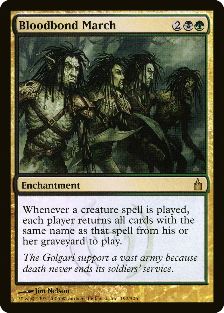 Bloodbond March (RAV-192) (Foil)