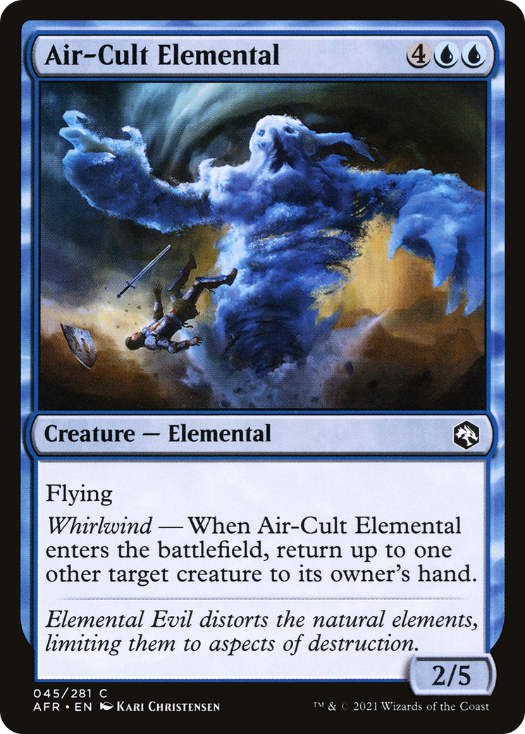 Air-Cult Elemental (AFR-045) (Foil)