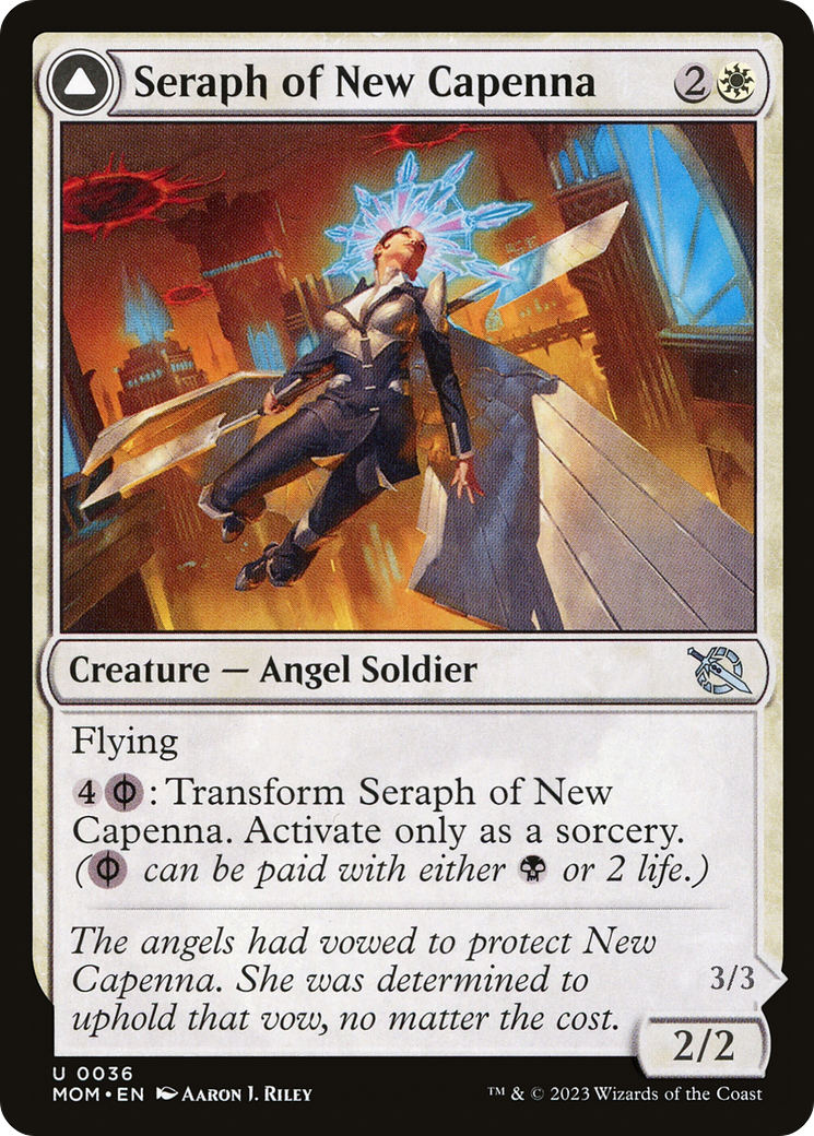 Seraph of New Capenna // Seraph of New Phyrexia (MOM-036) (Foil)