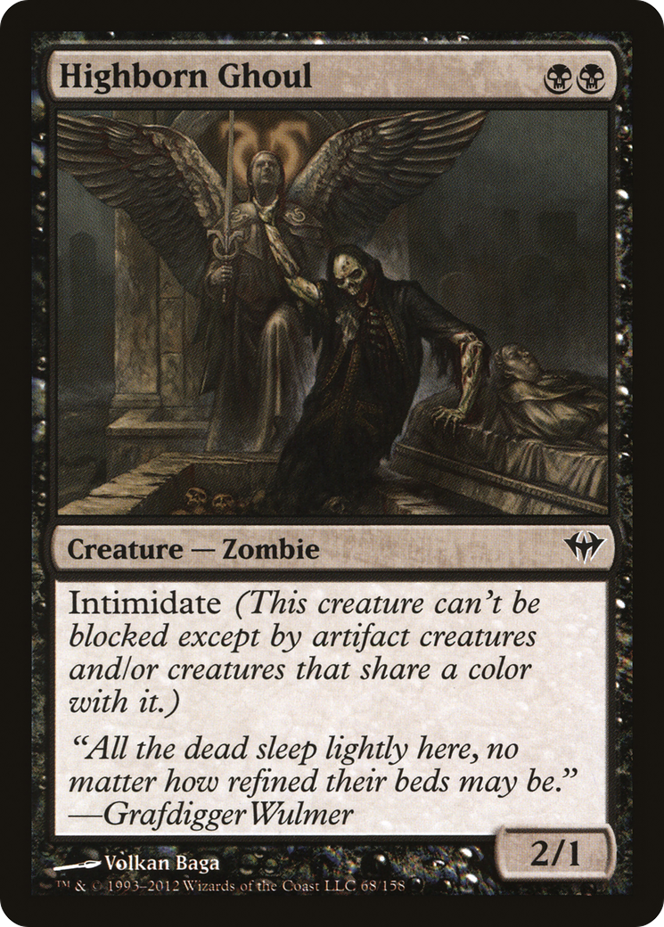 Highborn Ghoul (DKA-068) (Foil)
